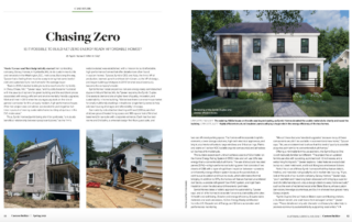 Chasing Zero - Custom Builder Magazine