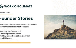 Work on Climate - Founder Stories